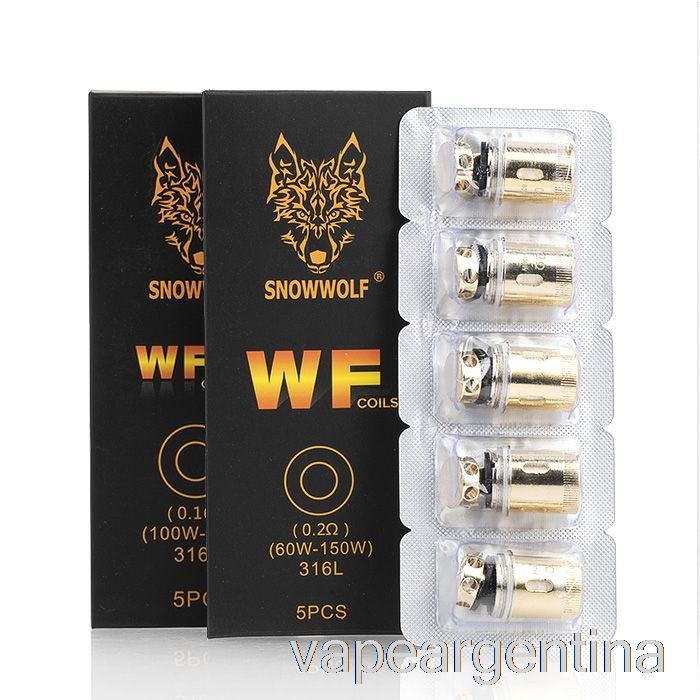 Bobinas De Repuesto Snowwolf Wolf Wf 0.15ohm Bobinas De Malla Wf-h-m Vape Descartable